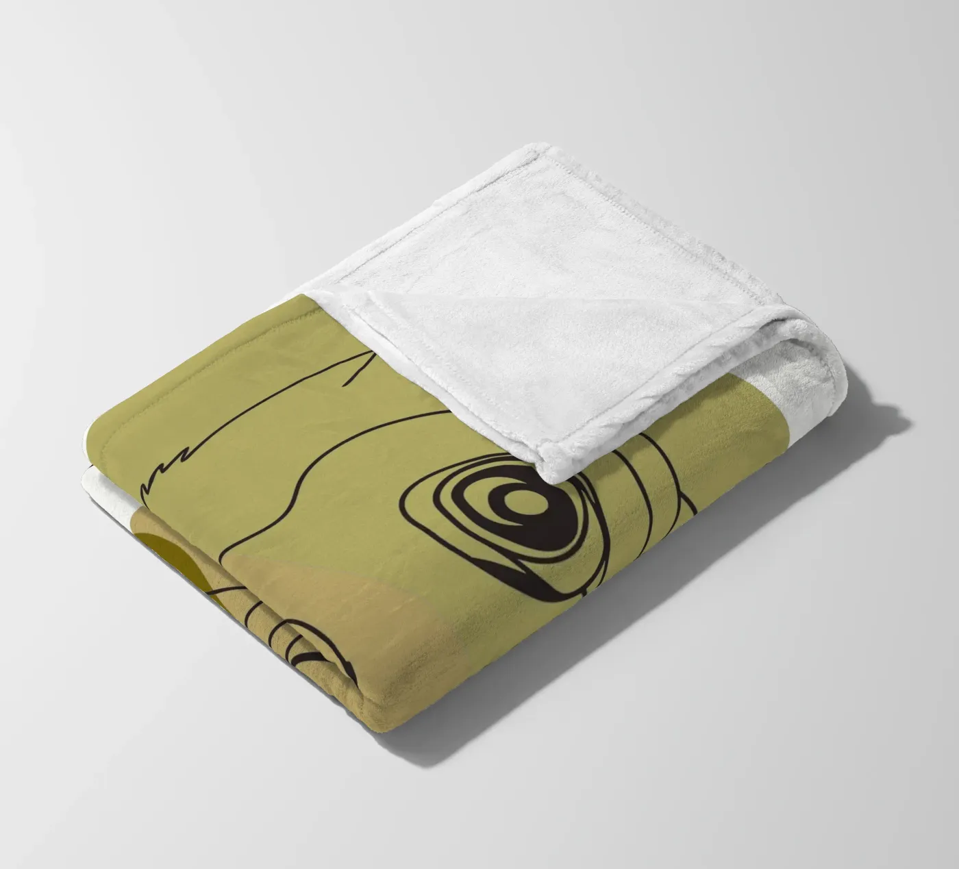 Beer welp fleecedeken van RELAXING TOUCH