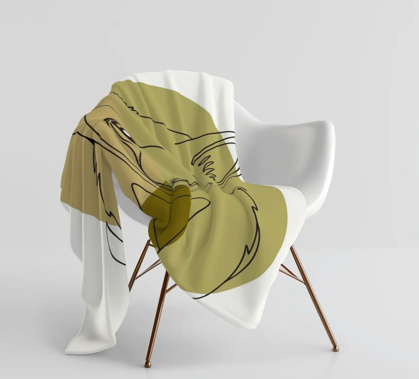 Beer welp fleecedeken van RELAXING TOUCH