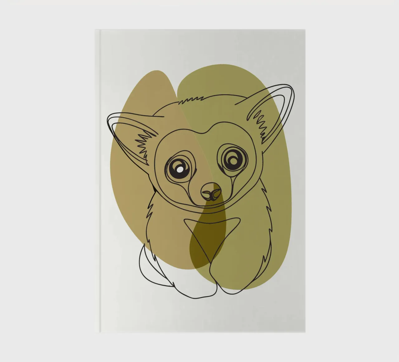 Bear cub notebook by RELAXING TOUCH