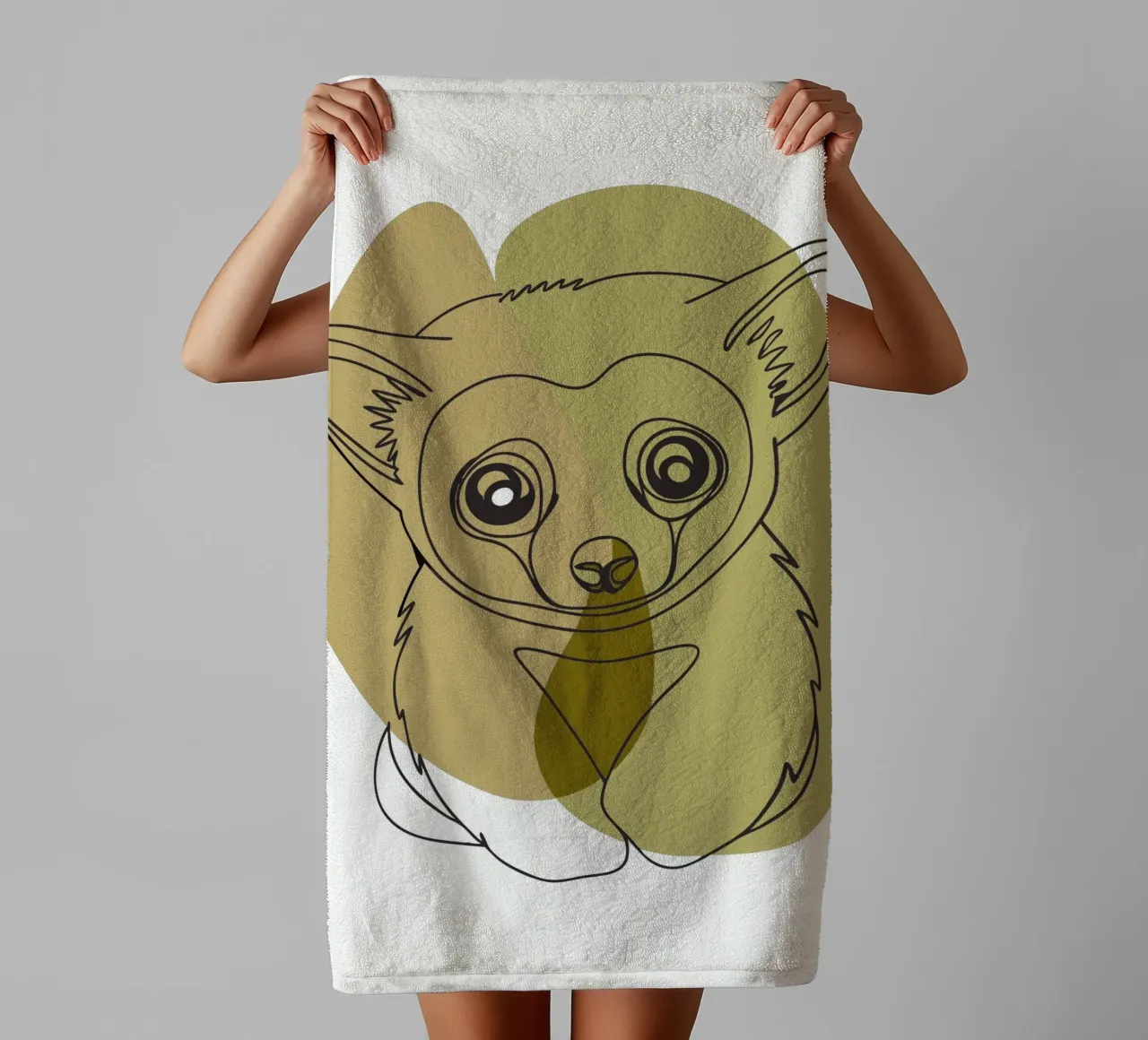 Cucciolo d'orso asciugamano da bagno da RELAXING TOUCH