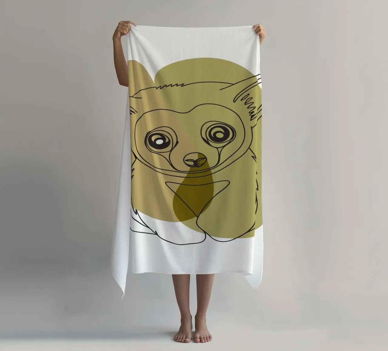 Cucciolo d'orso telo mare da RELAXING TOUCH