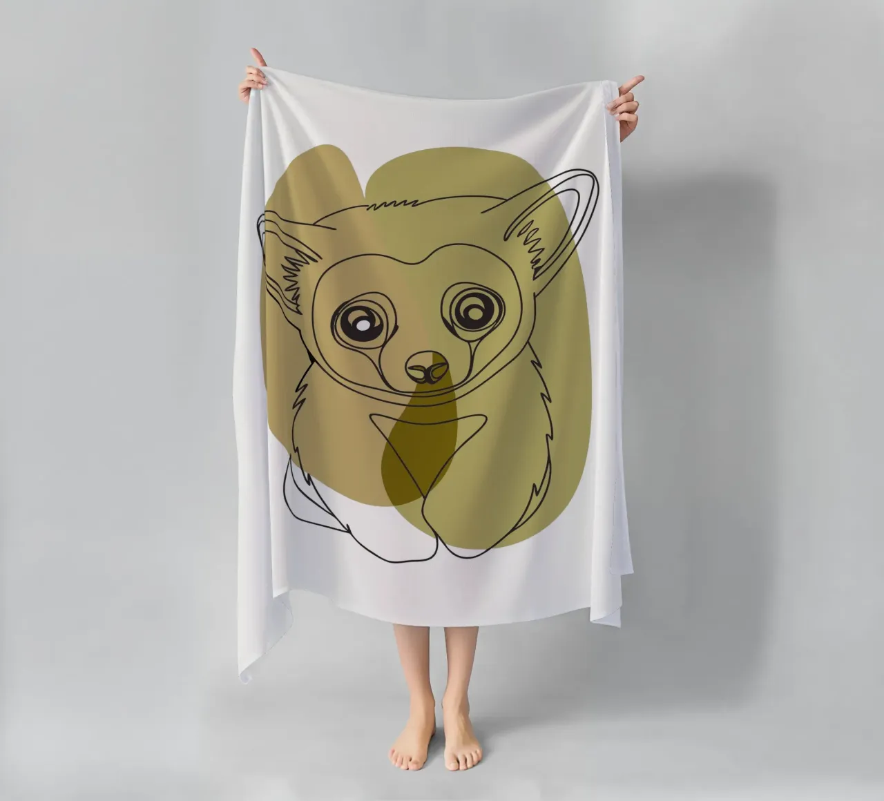 Cucciolo d'orso telo mare da RELAXING TOUCH