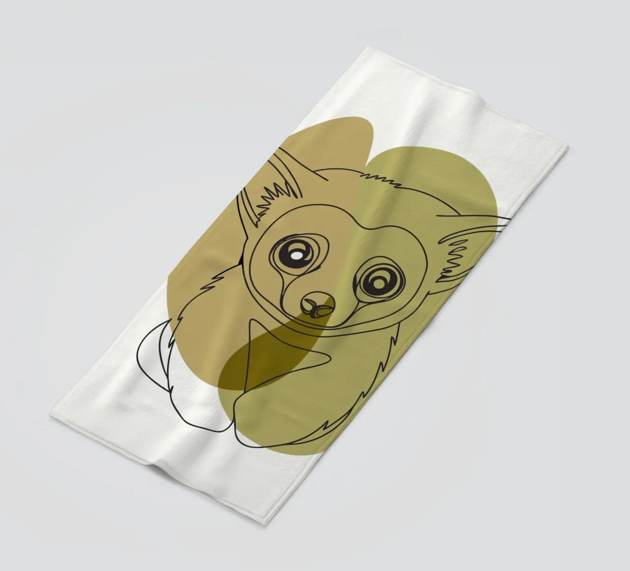 Cucciolo d'orso telo mare da RELAXING TOUCH