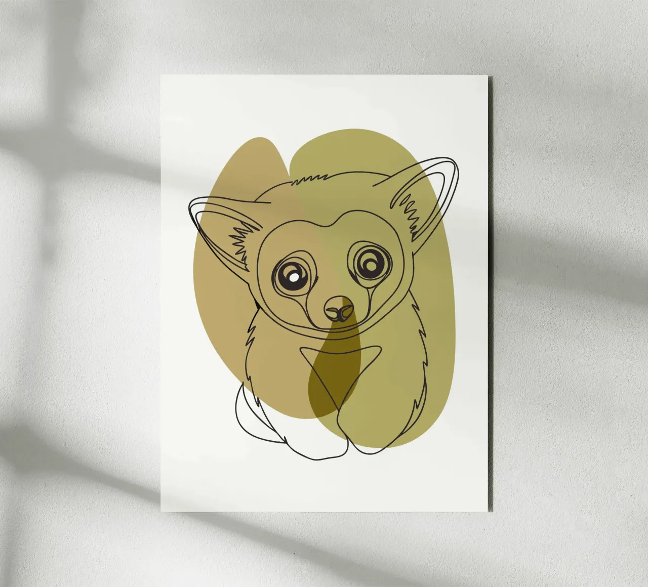 Bear cub alu-dibond by RELAXING TOUCH