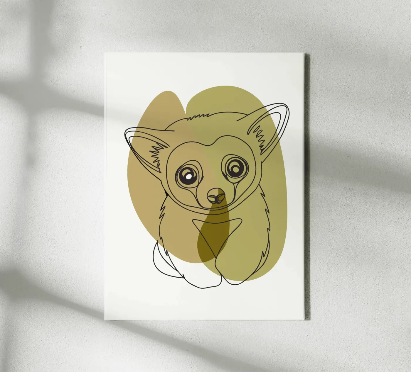 Bear cub canvas by RELAXING TOUCH