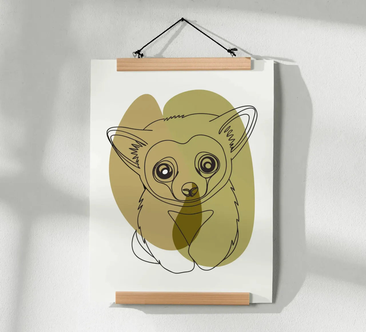 Bear cub poster van RELAXING TOUCH