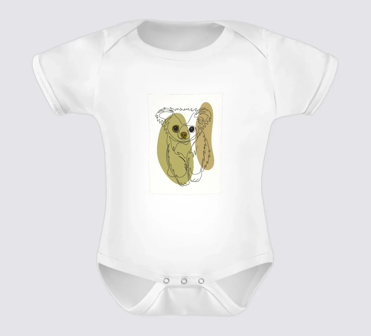 Cucciolo d'orso body neonato maniche corte da RELAXING TOUCH
