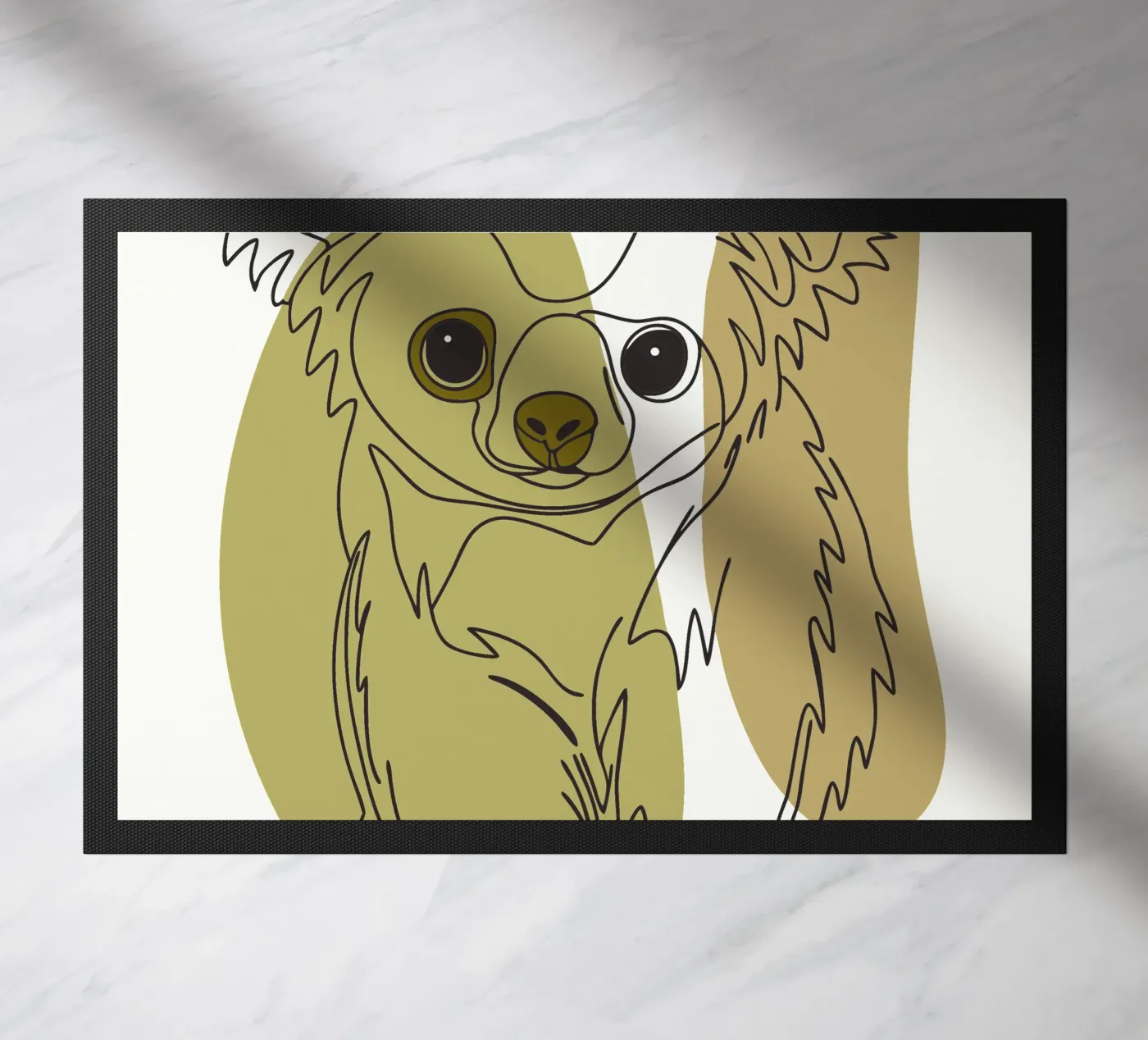 Bear cub doormat by RELAXING TOUCH