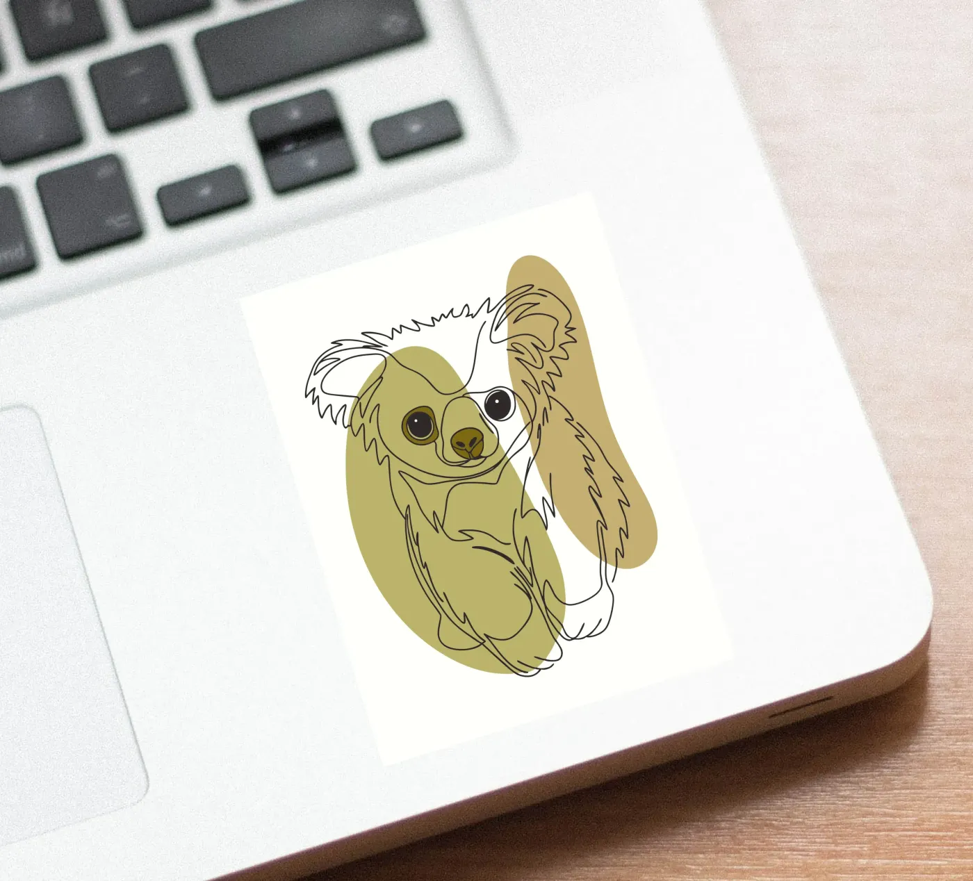 Bear cub sticker by RELAXING TOUCH