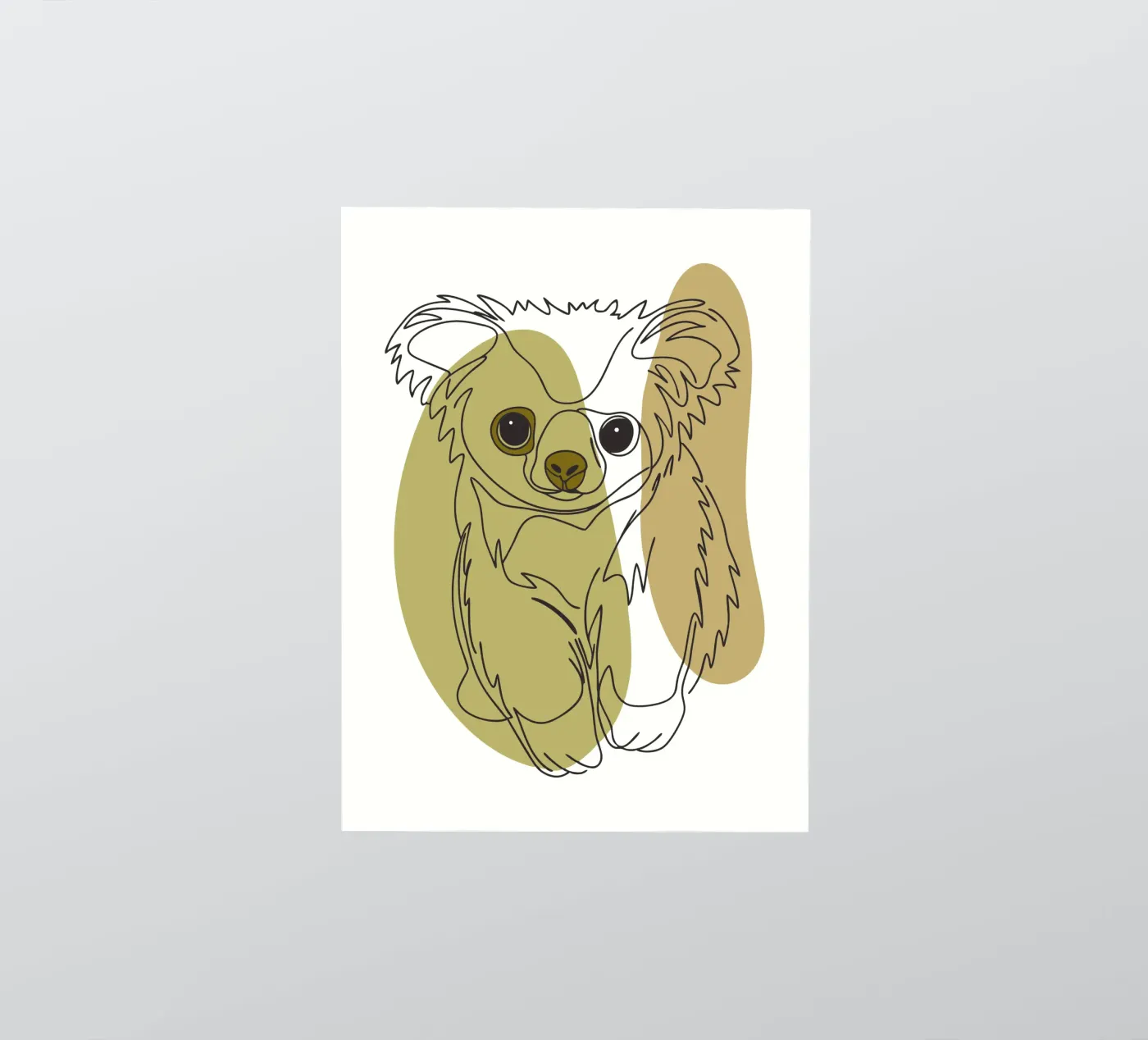 Bear cub sticker by RELAXING TOUCH