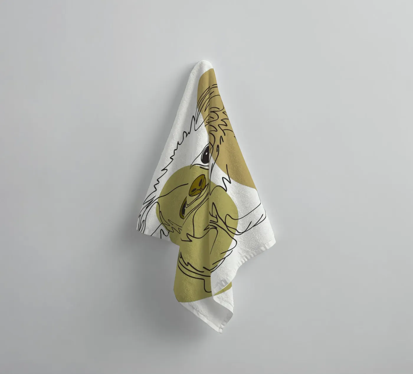 Bear cub towel by RELAXING TOUCH