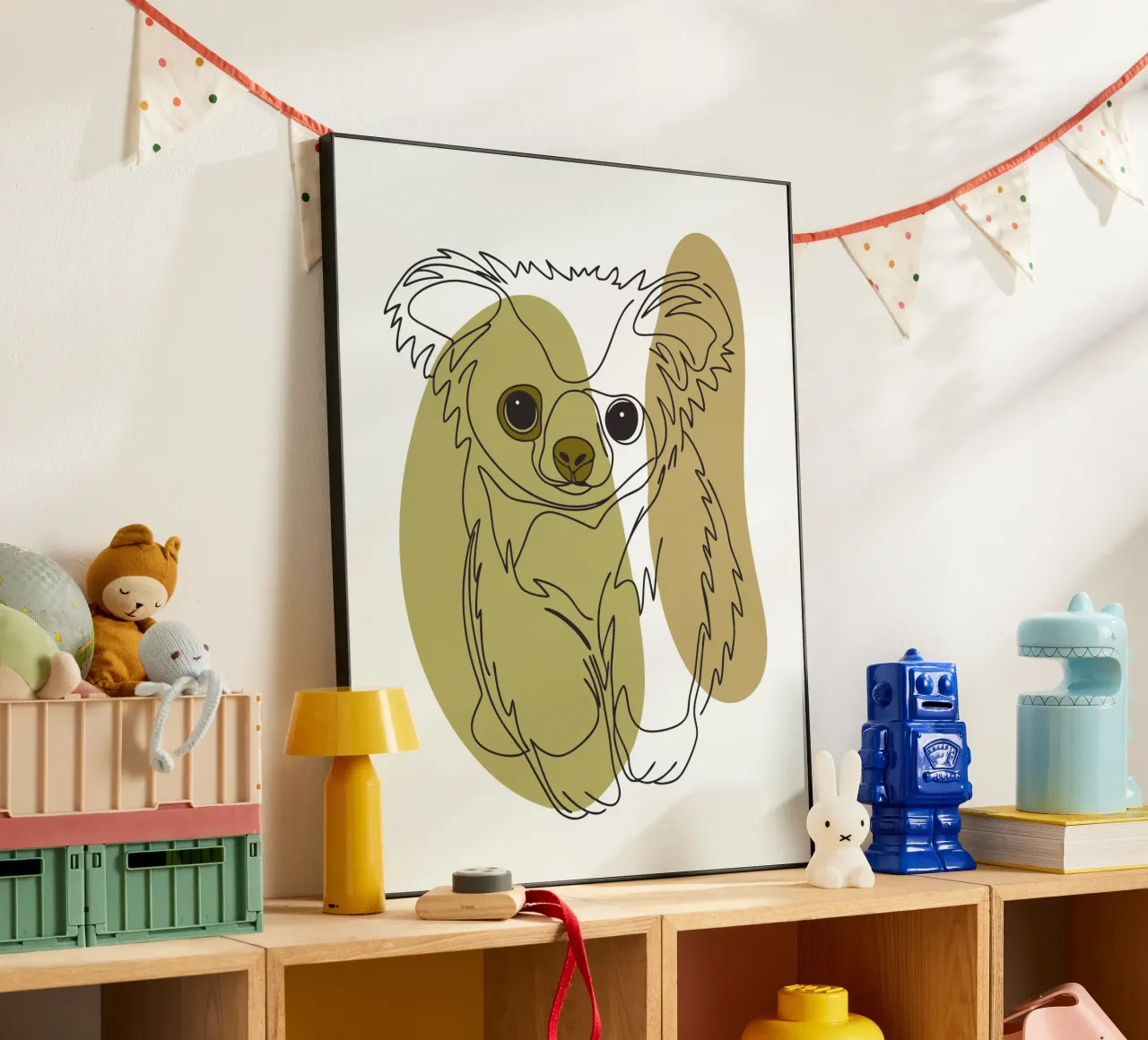 Cucciolo d'orso alluminio dibond da RELAXING TOUCH
