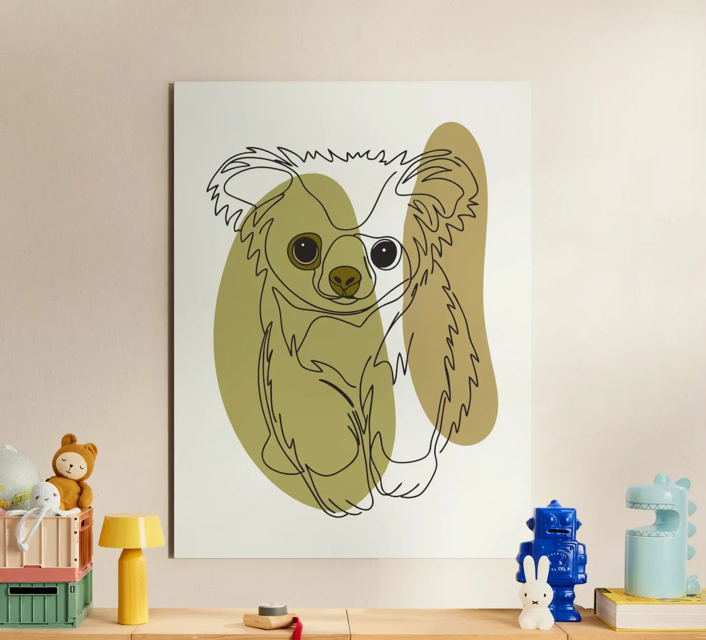 Cucciolo d'orso pannello forex da RELAXING TOUCH