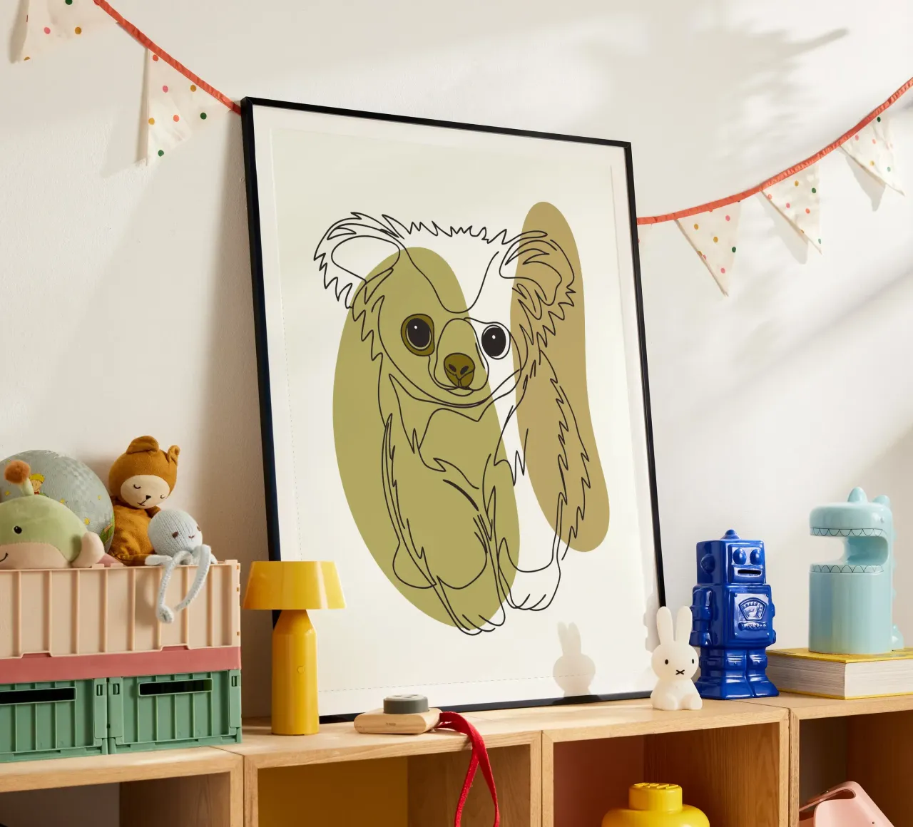 Bear cub poster by RELAXING TOUCH