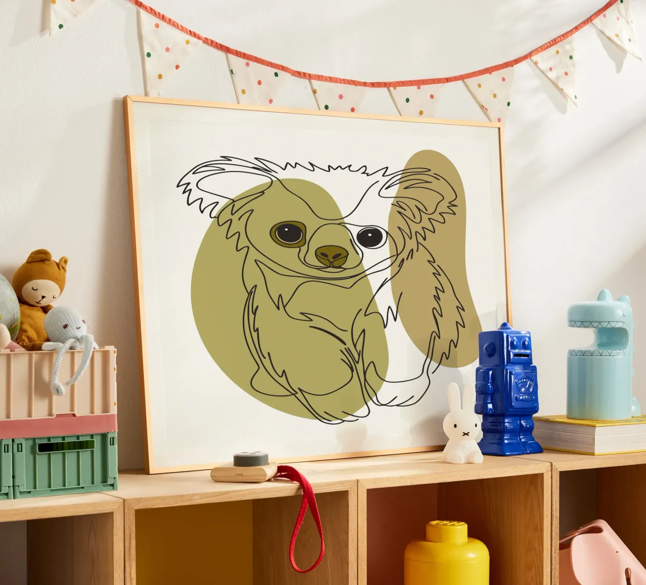 Bear cub poster by RELAXING TOUCH