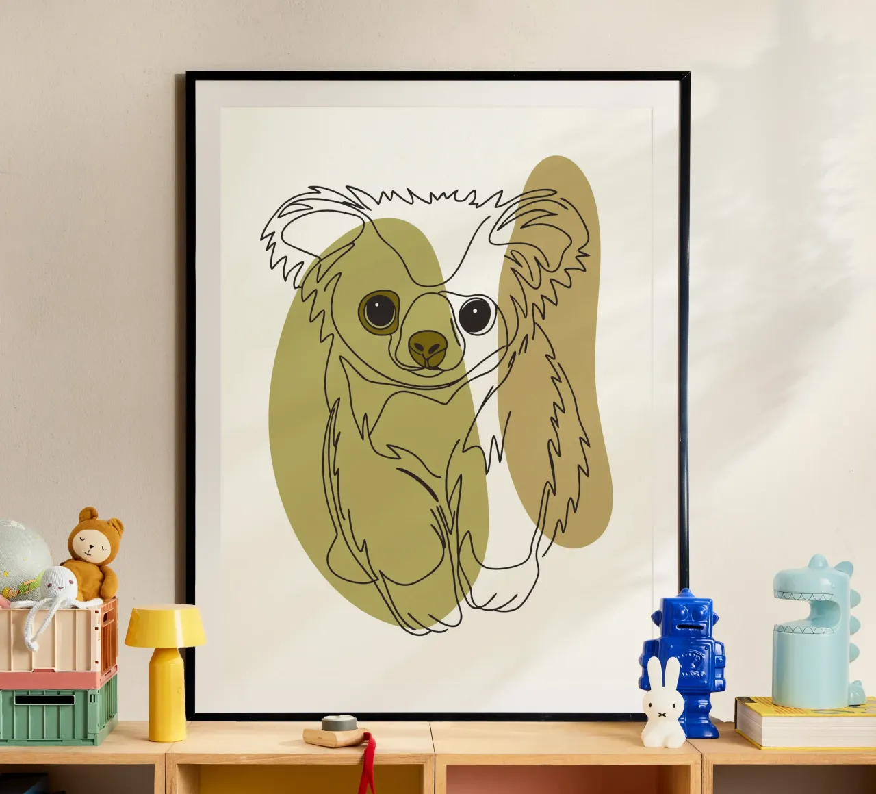 Bear cub poster by RELAXING TOUCH