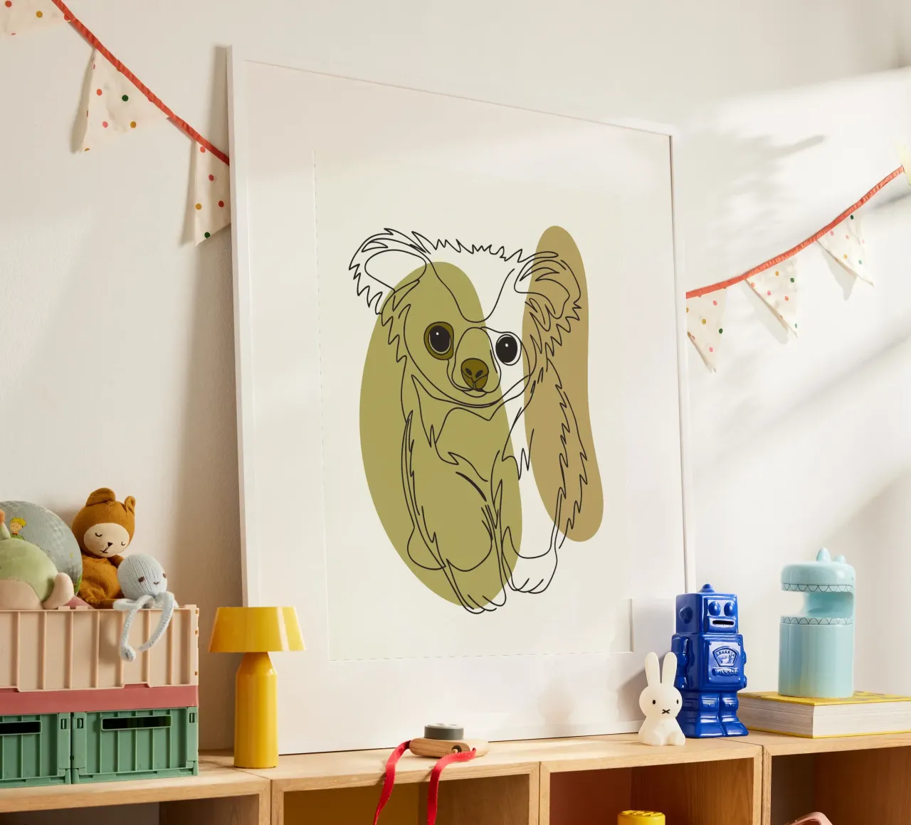 Bear cub poster by RELAXING TOUCH