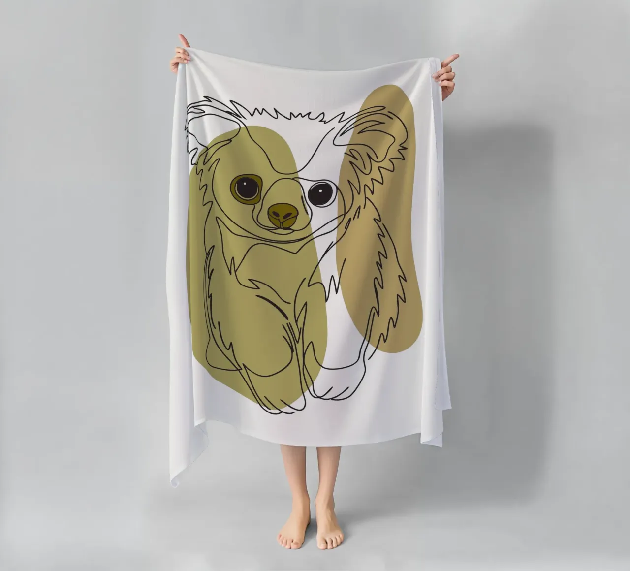 Cucciolo d'orso telo mare da RELAXING TOUCH