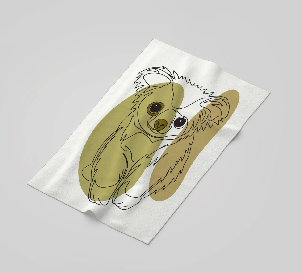 Cucciolo d'orso telo mare da RELAXING TOUCH