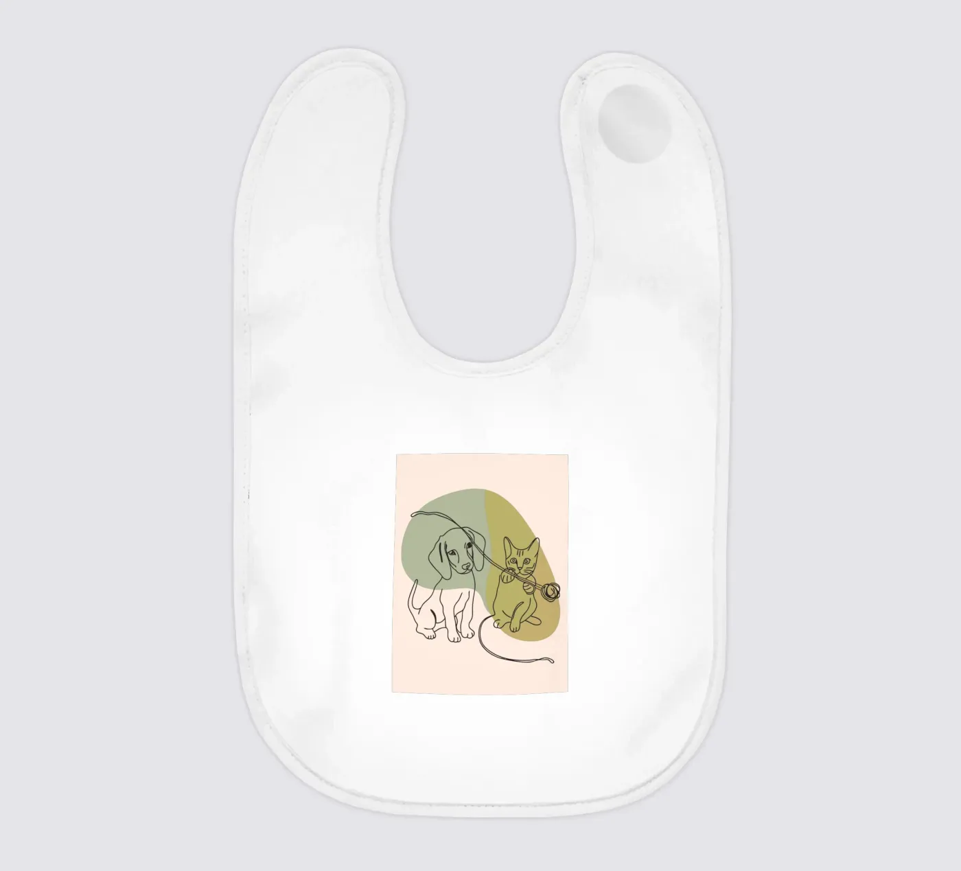 Dogs and Cats bavaglino da RELAXING TOUCH