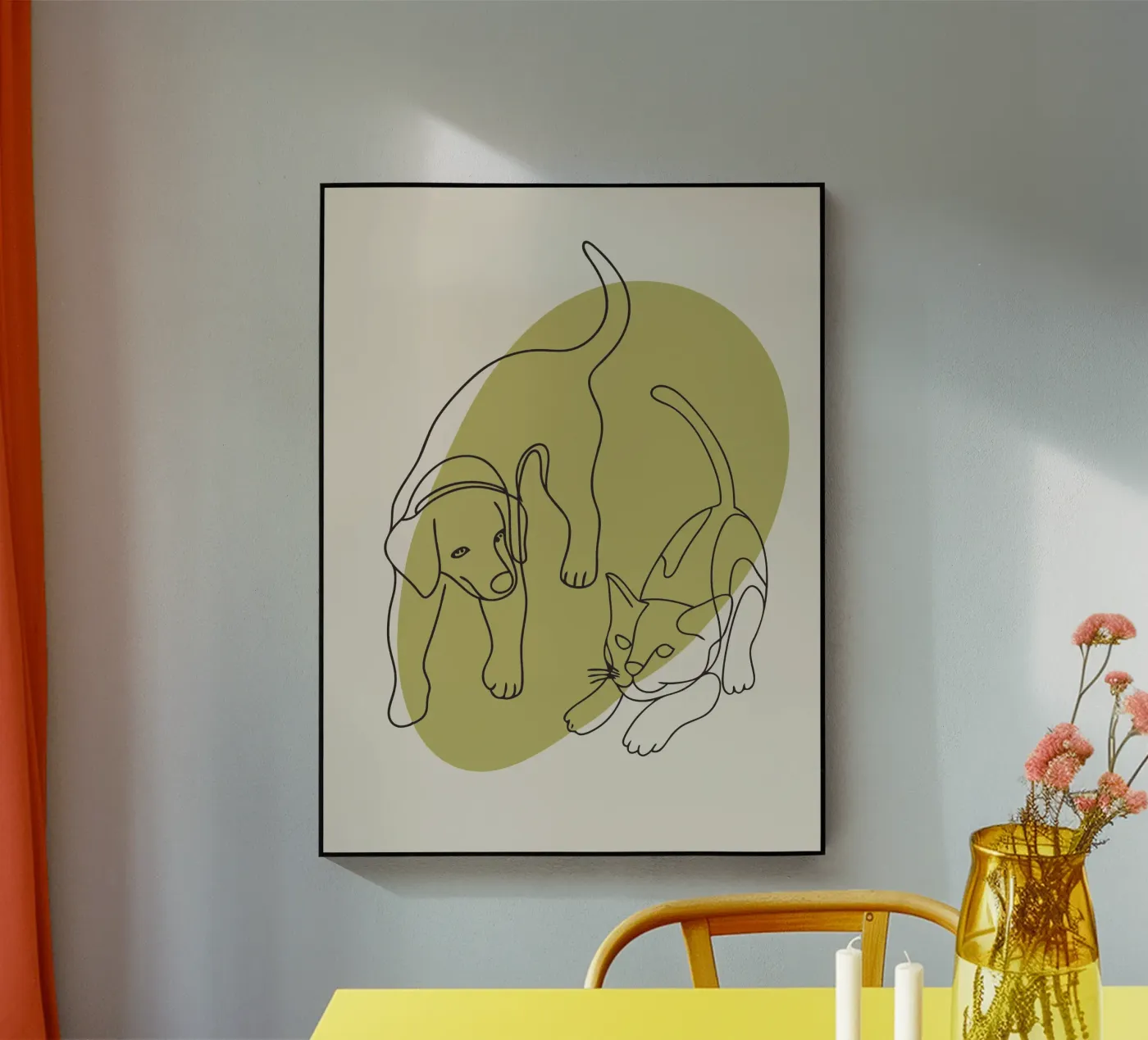 Dogs and Cats plexiglass da RELAXING TOUCH