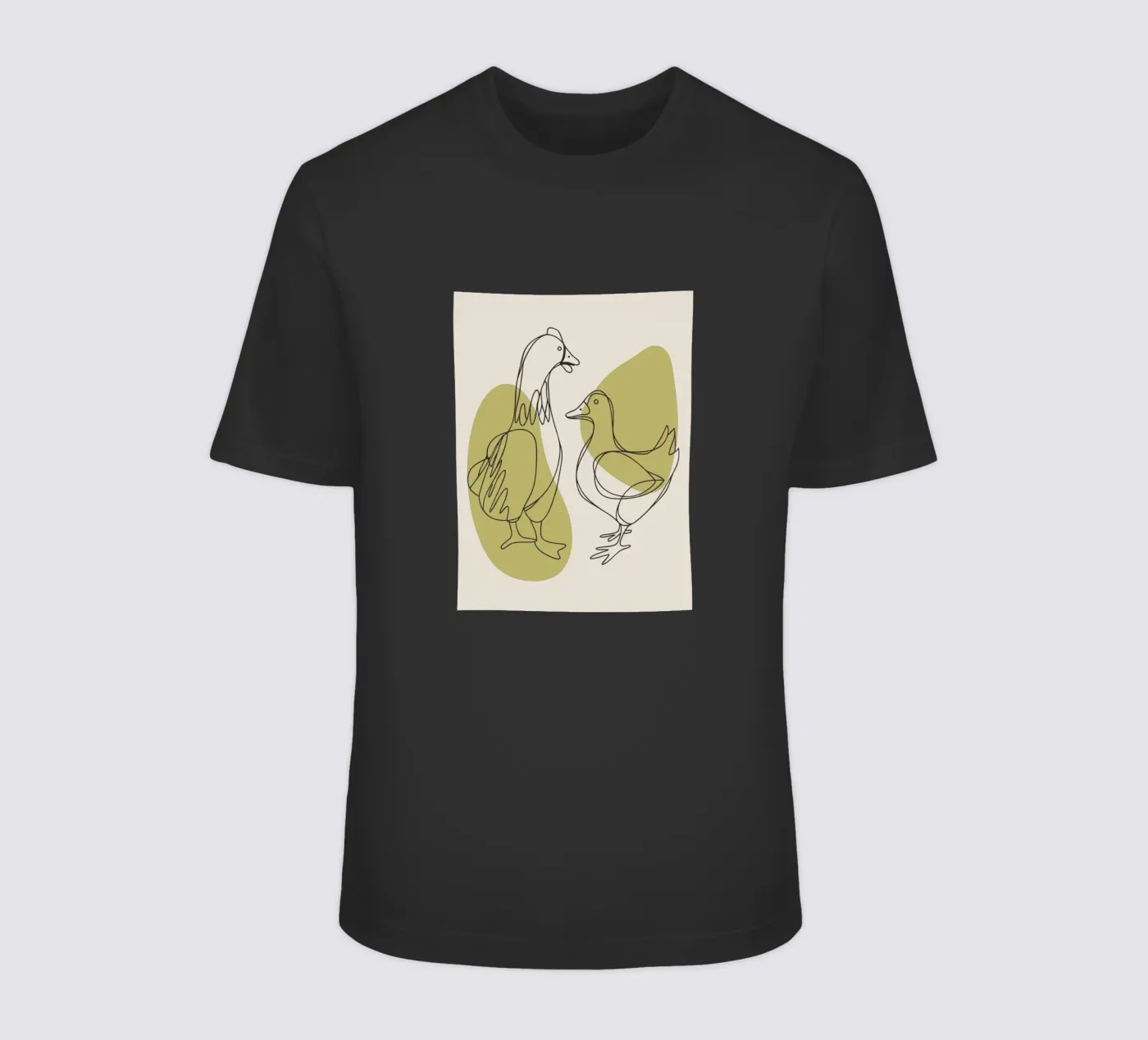 Pollo e anatra t-shirt da RELAXING TOUCH