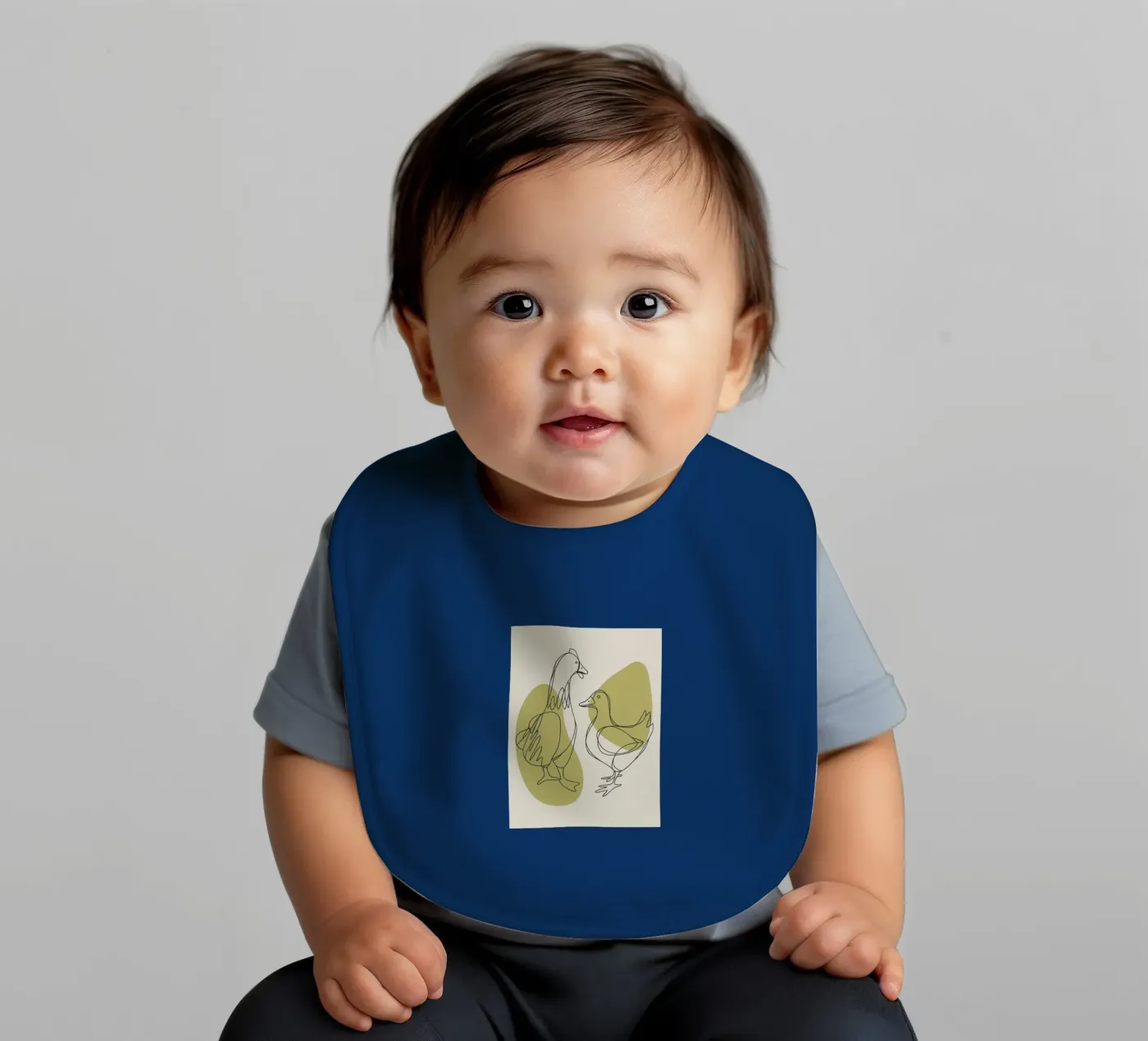 Chicken and Duck Babylätzchen von RELAXING TOUCH