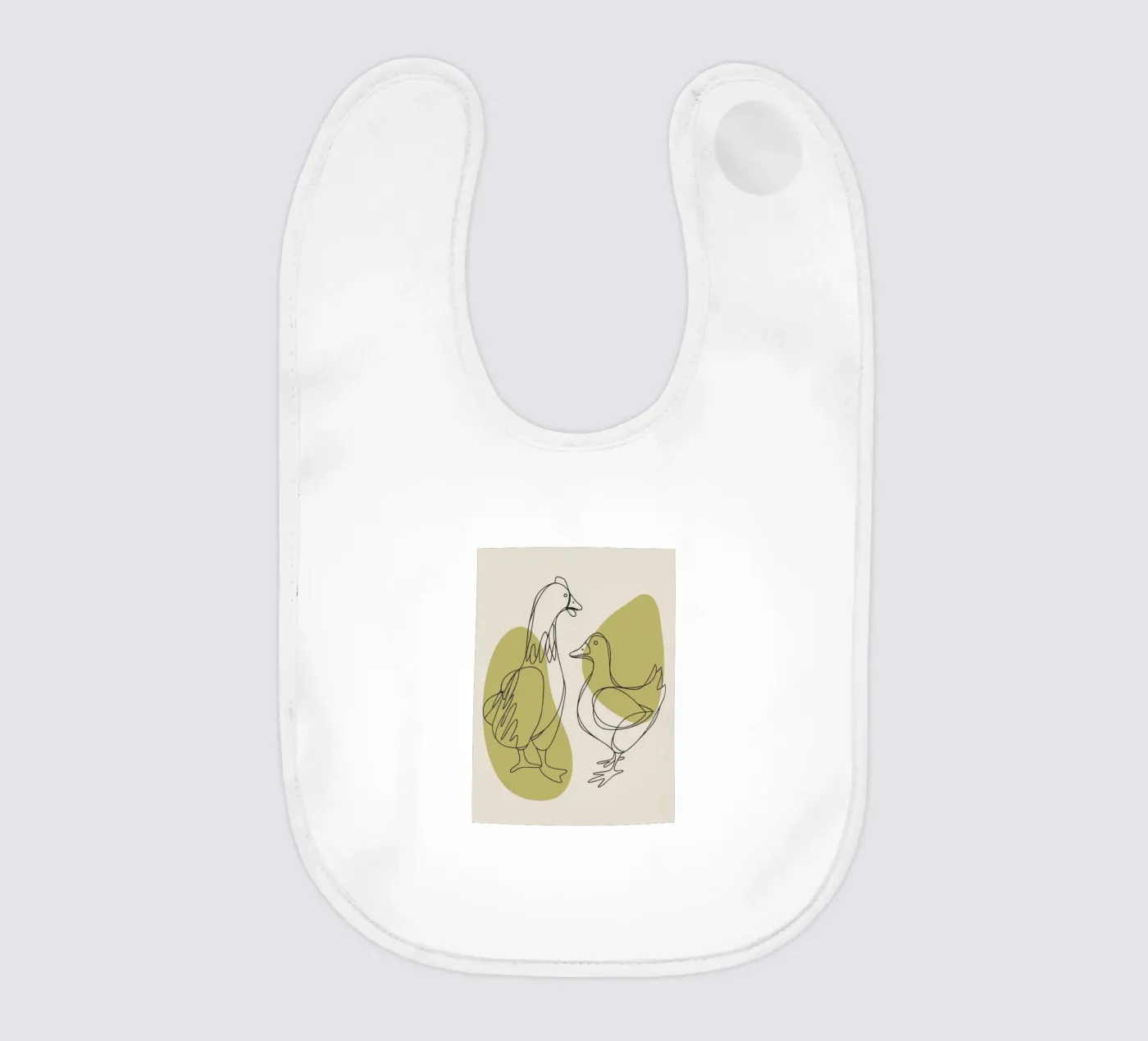 Chicken and Duck Babylätzchen von RELAXING TOUCH