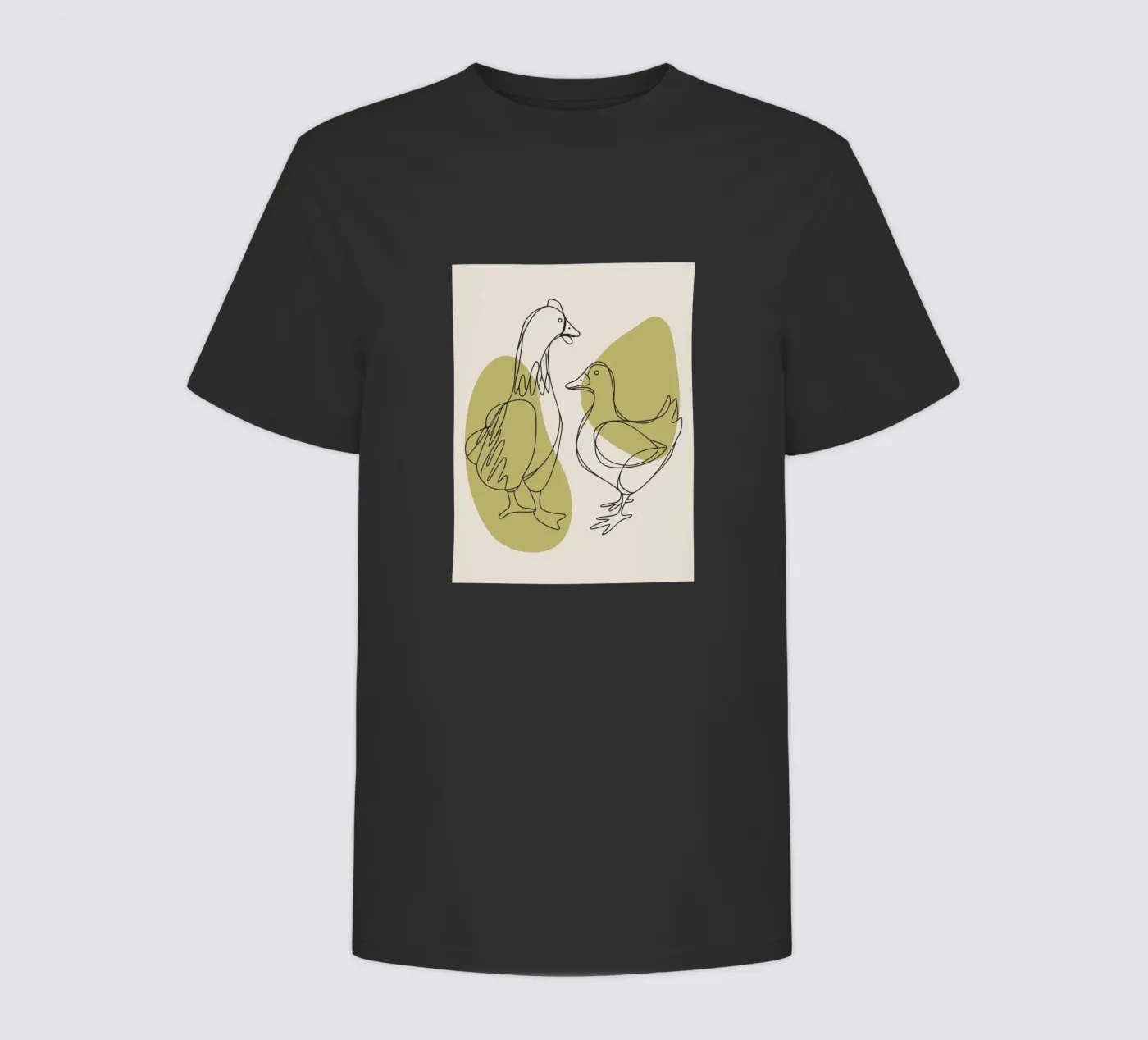 Pollo e anatra t-shirt bambini da RELAXING TOUCH