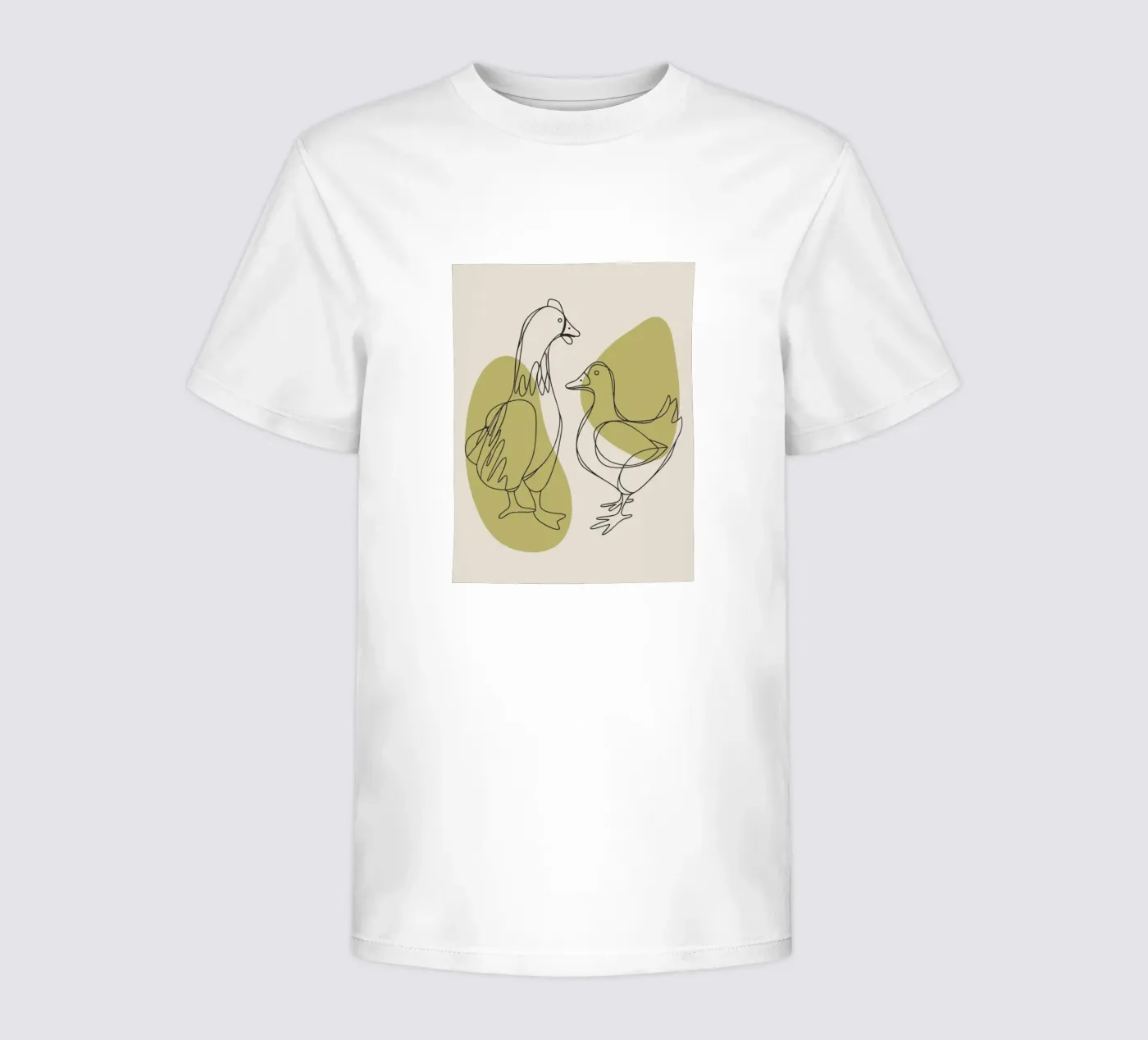 Chicken and Duck t-shirt bambini da RELAXING TOUCH