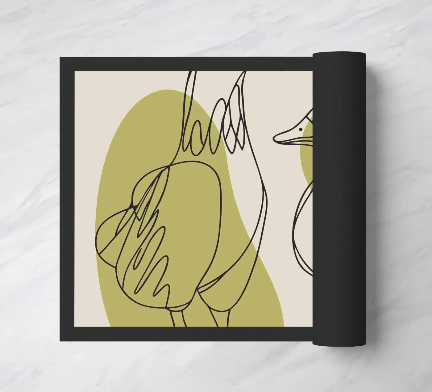 Chicken and Duck Fußmatte von RELAXING TOUCH