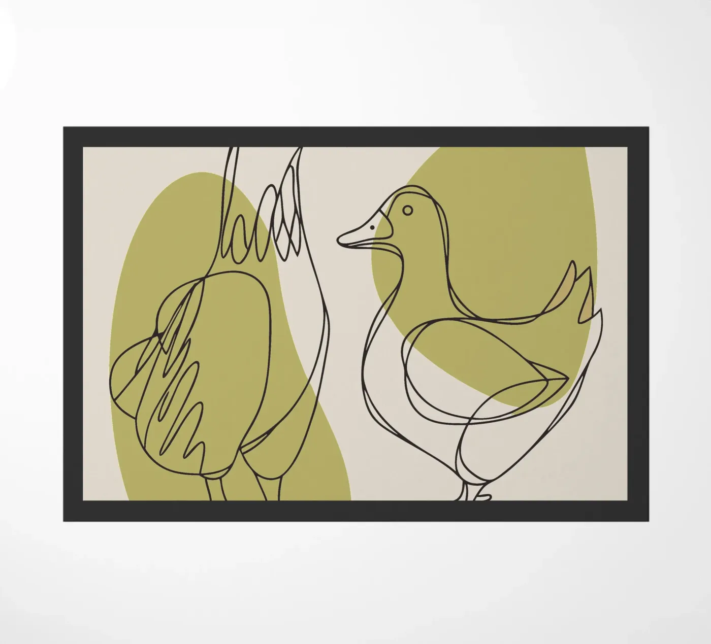 Chicken and Duck Fußmatte von RELAXING TOUCH