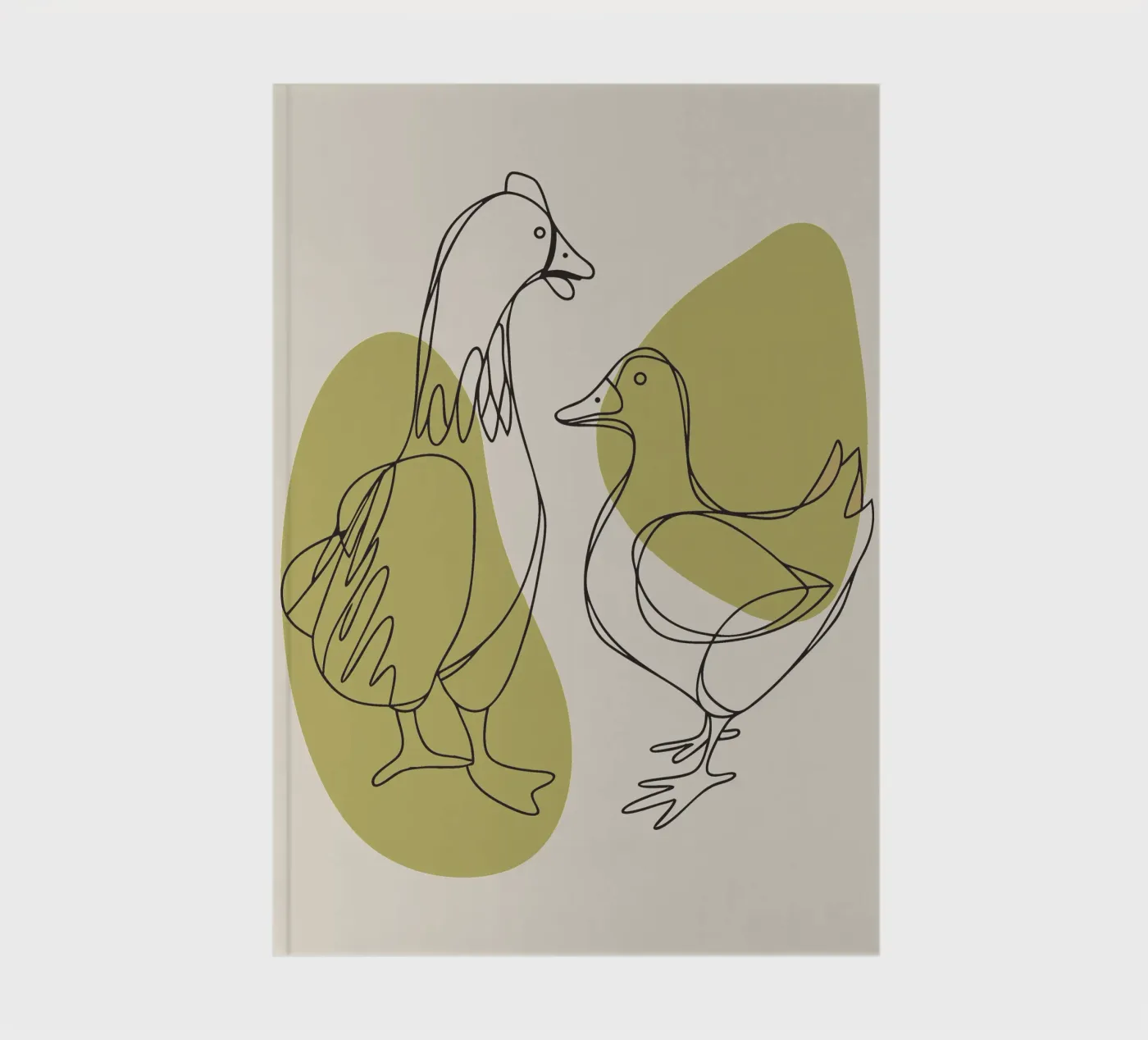 Pollo e anatra quaderno da RELAXING TOUCH