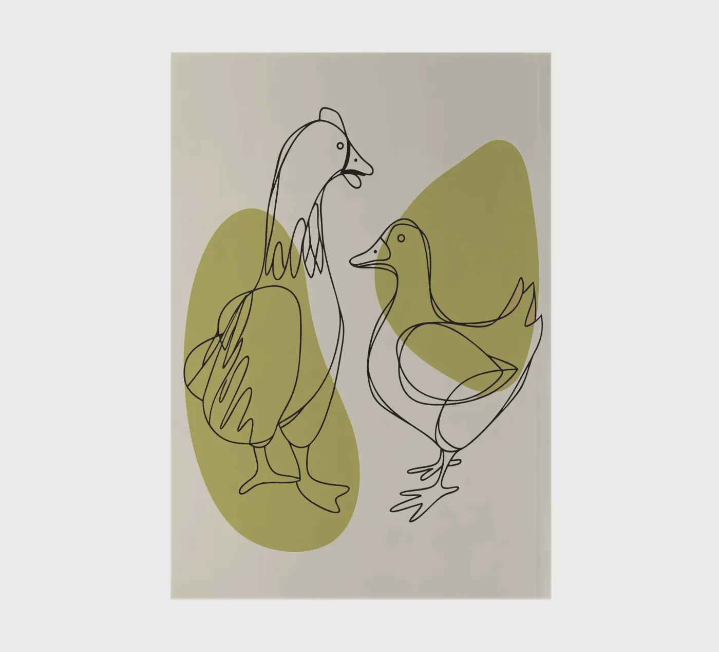 Pollo e anatra quaderno da RELAXING TOUCH