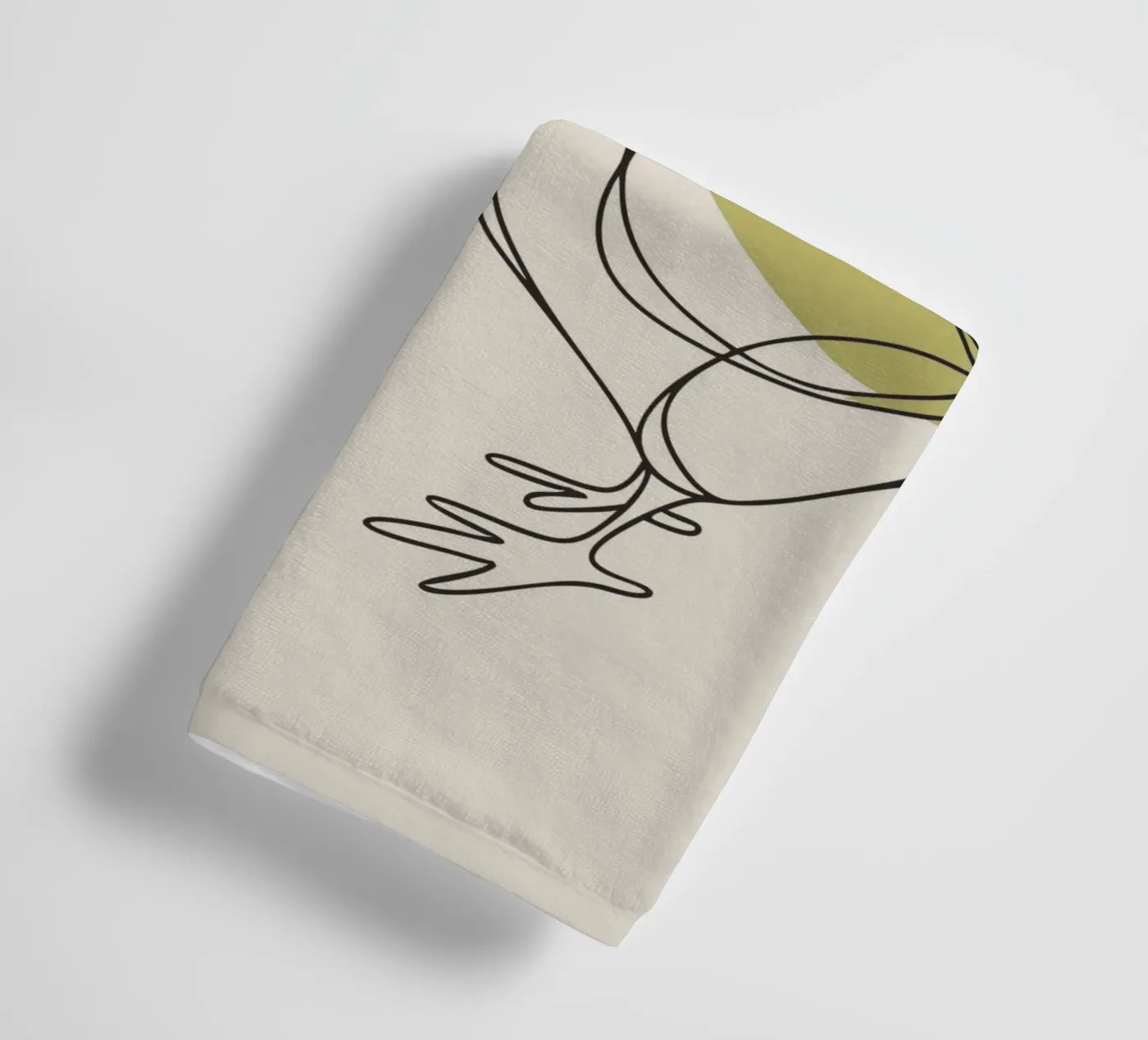 Kip en Eend badhanddoek van RELAXING TOUCH