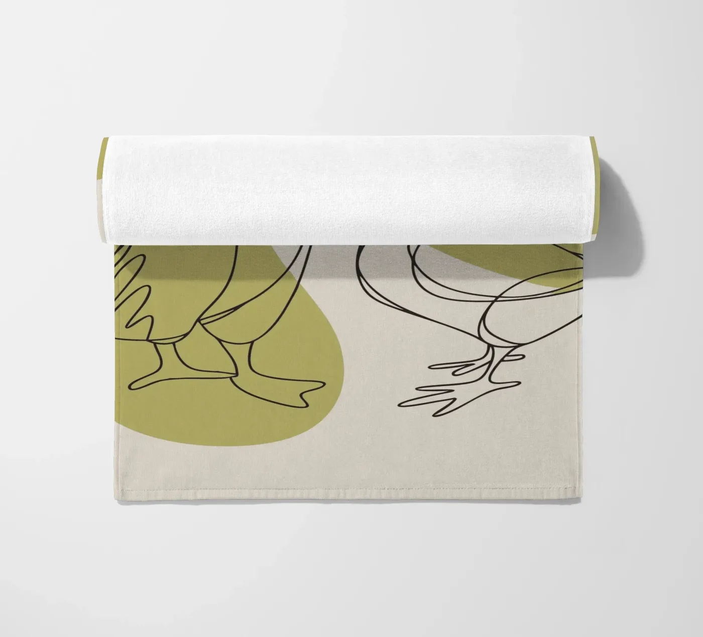 Chicken and Duck Strandtuch von RELAXING TOUCH