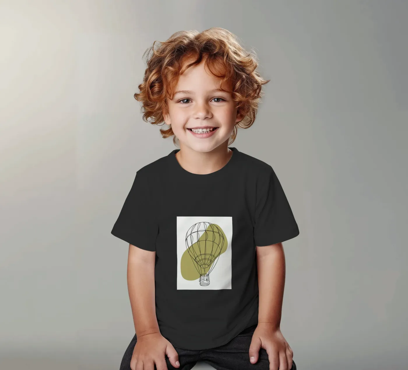 Mongolfiera t-shirt bambini da RELAXING TOUCH
