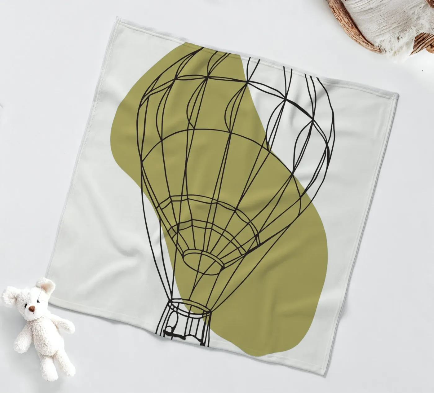 Air Balloon Fleecedecke von RELAXING TOUCH