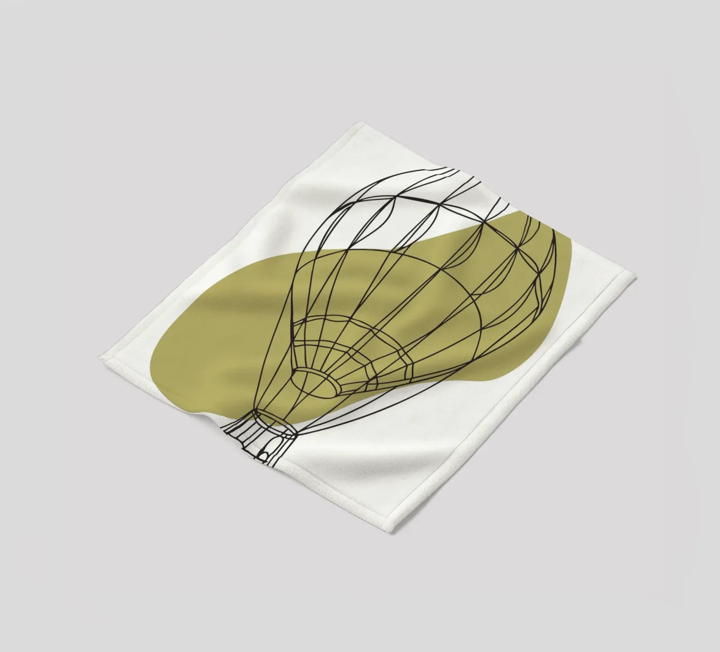Air Balloon Fleecedecke von RELAXING TOUCH
