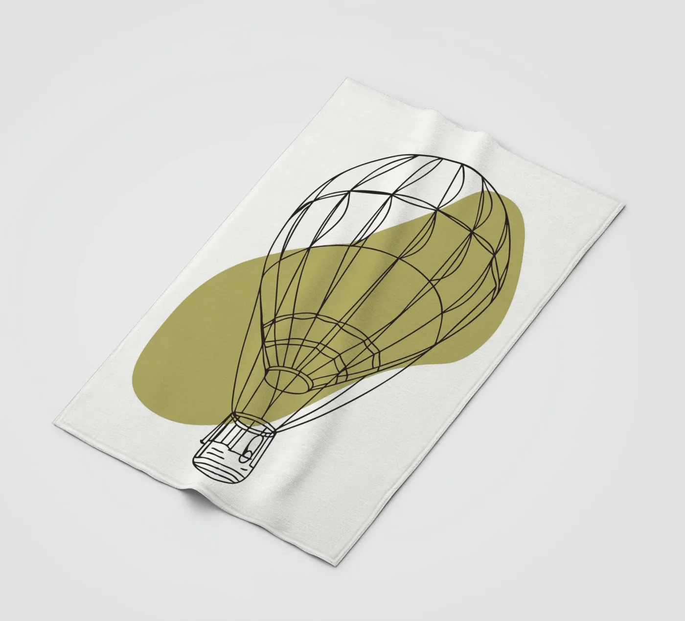 Air Balloon Fleecedecke von RELAXING TOUCH