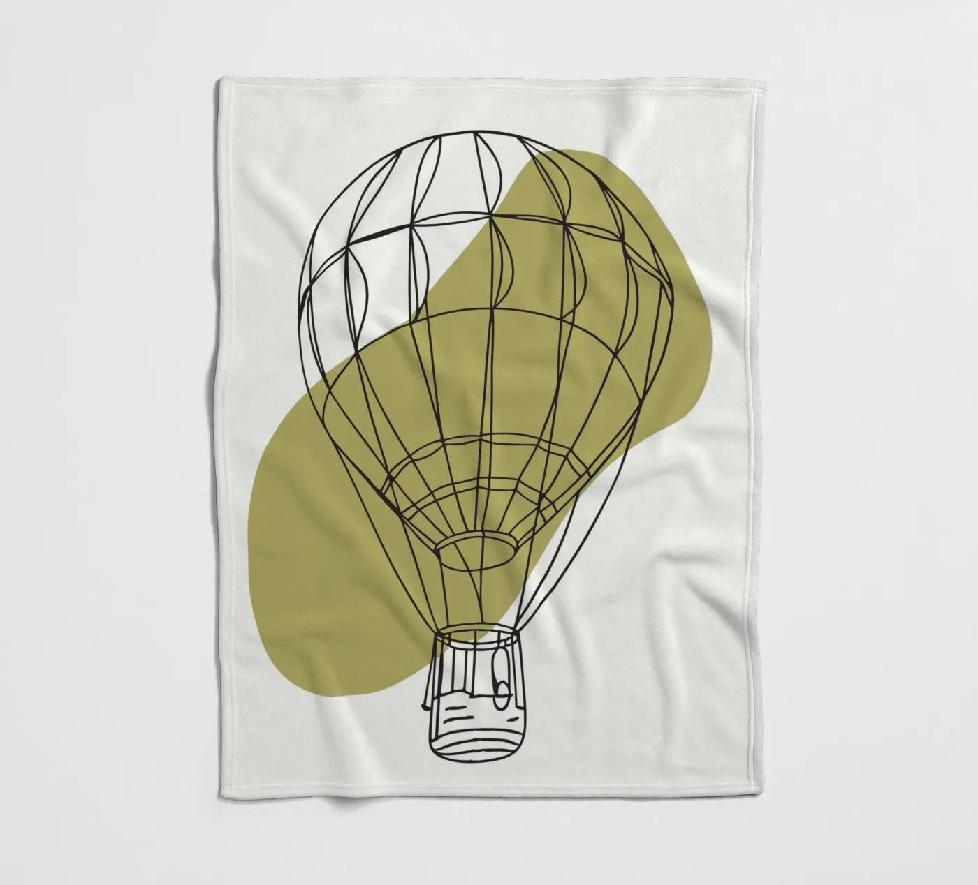 Air Balloon Fleecedecke von RELAXING TOUCH