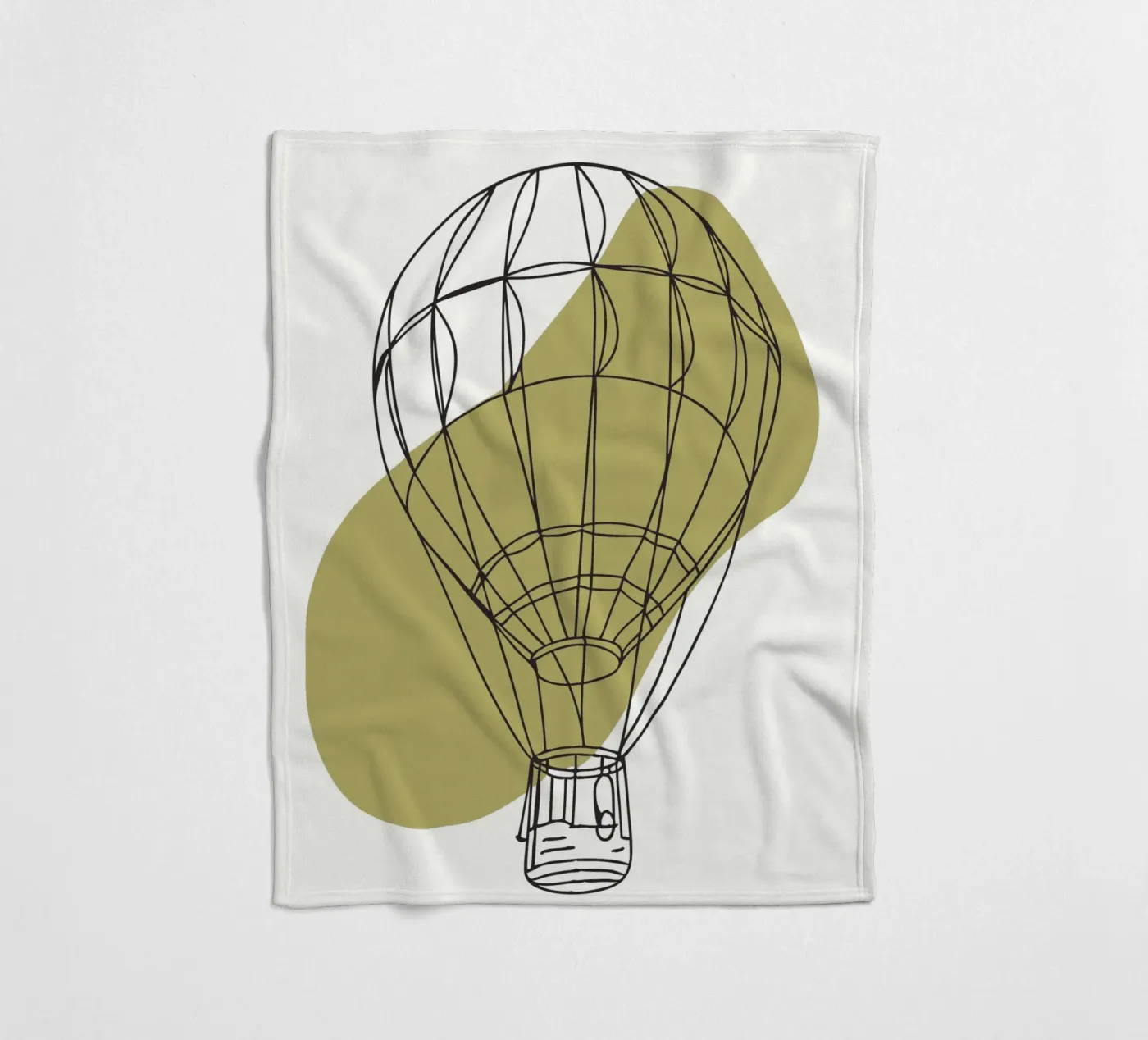 Air Balloon Fleecedecke von RELAXING TOUCH
