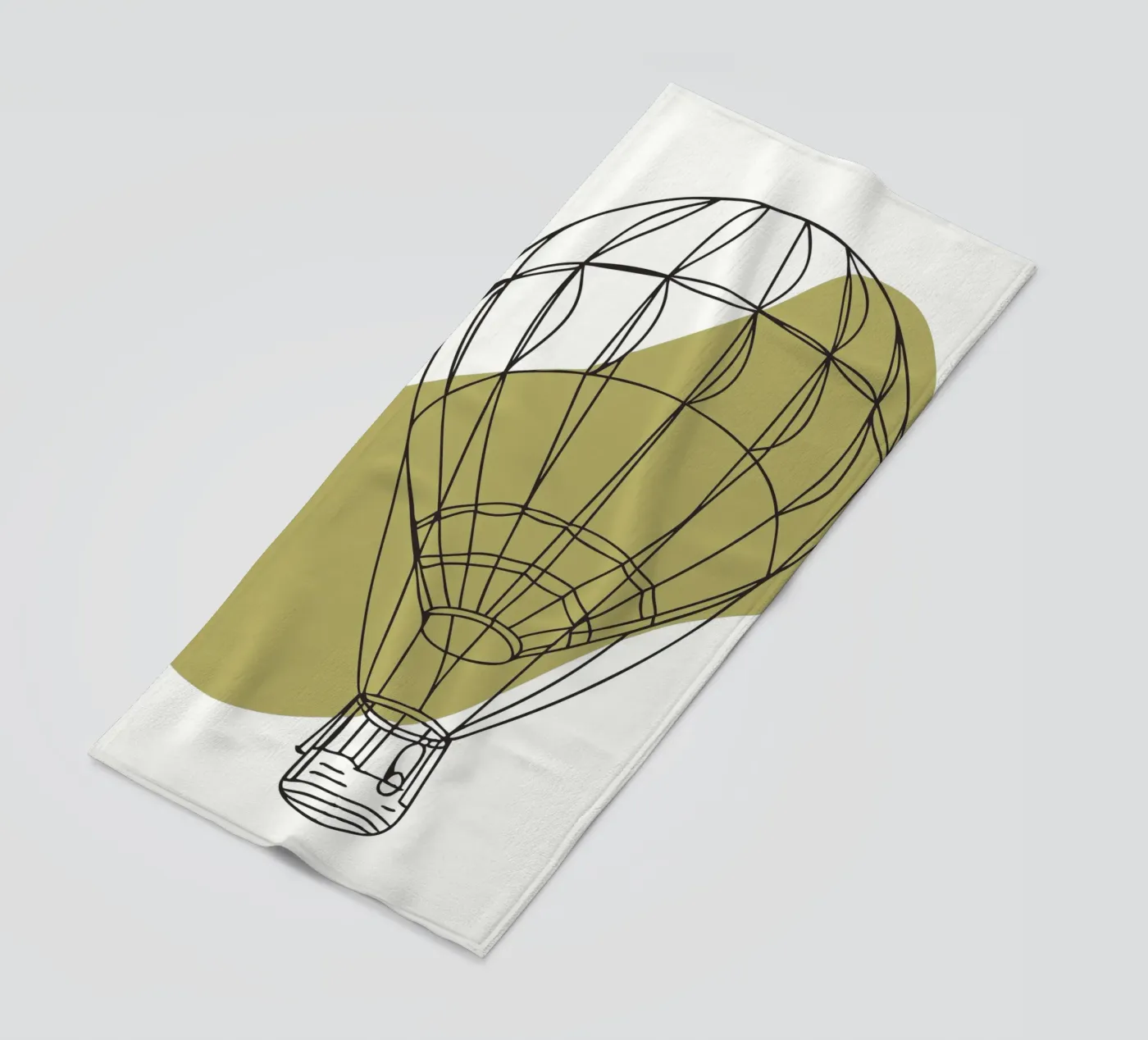 Luchtballon strandhanddoek van RELAXING TOUCH