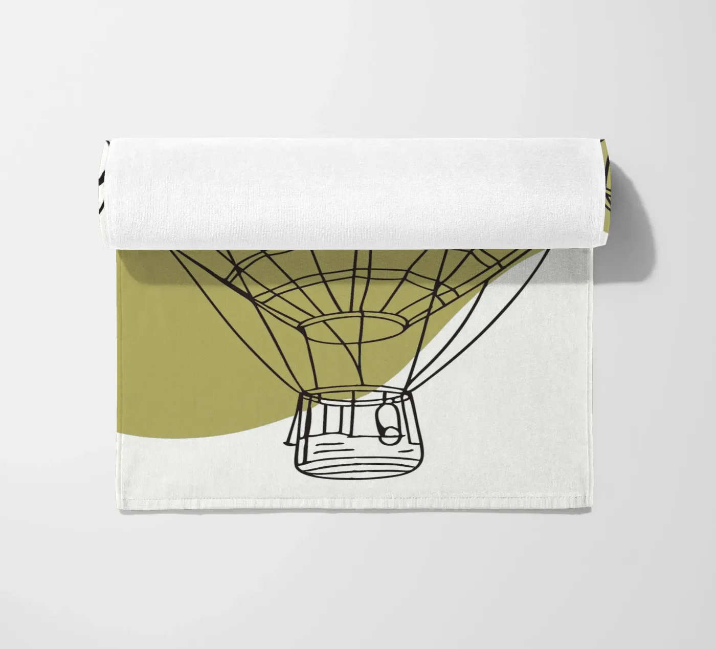 Luchtballon strandhanddoek van RELAXING TOUCH