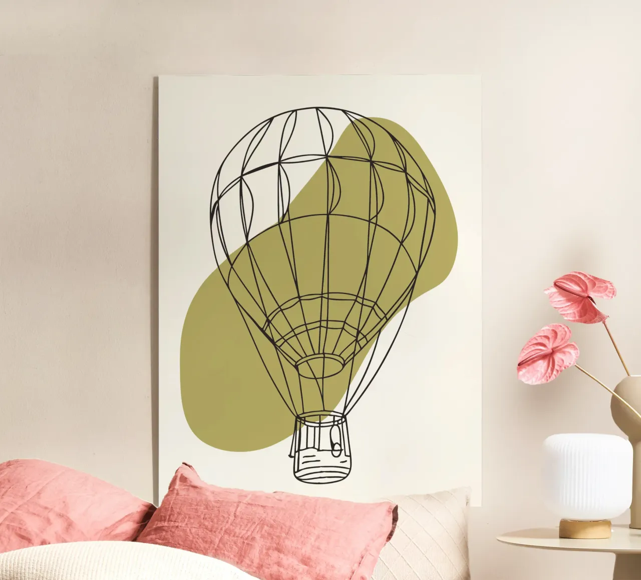 Air Balloon acrylic glass by RELAXING TOUCH