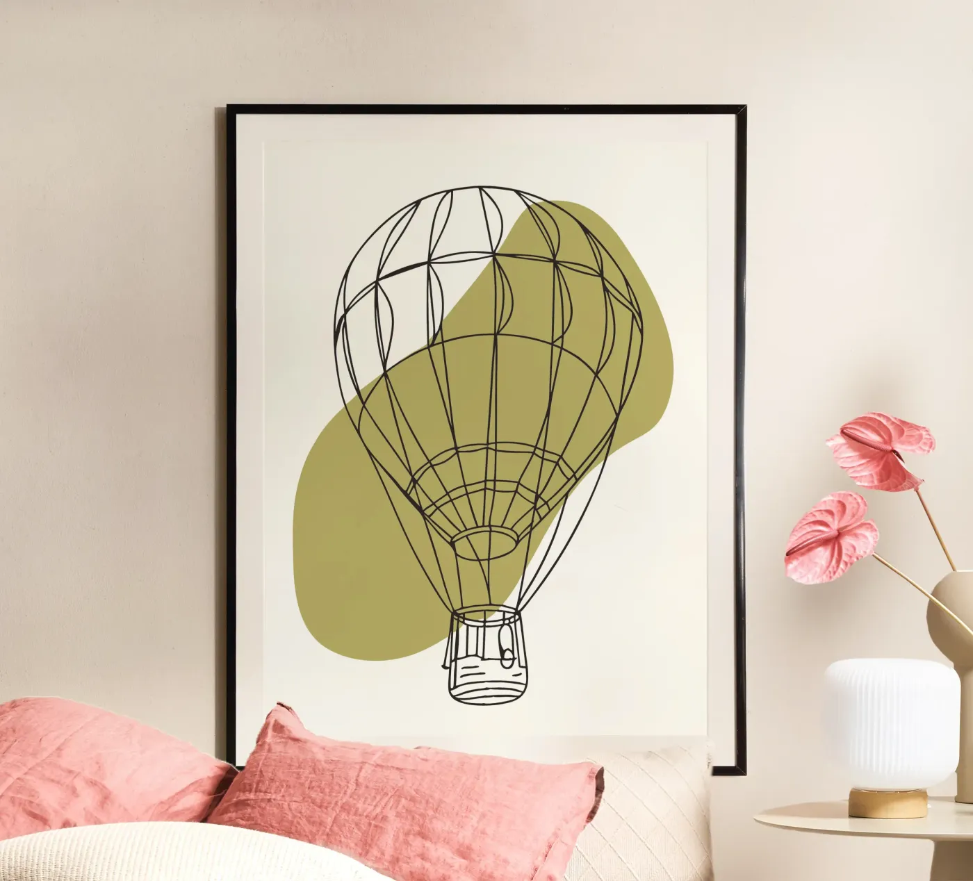 Montgolfière poster de RELAXING TOUCH