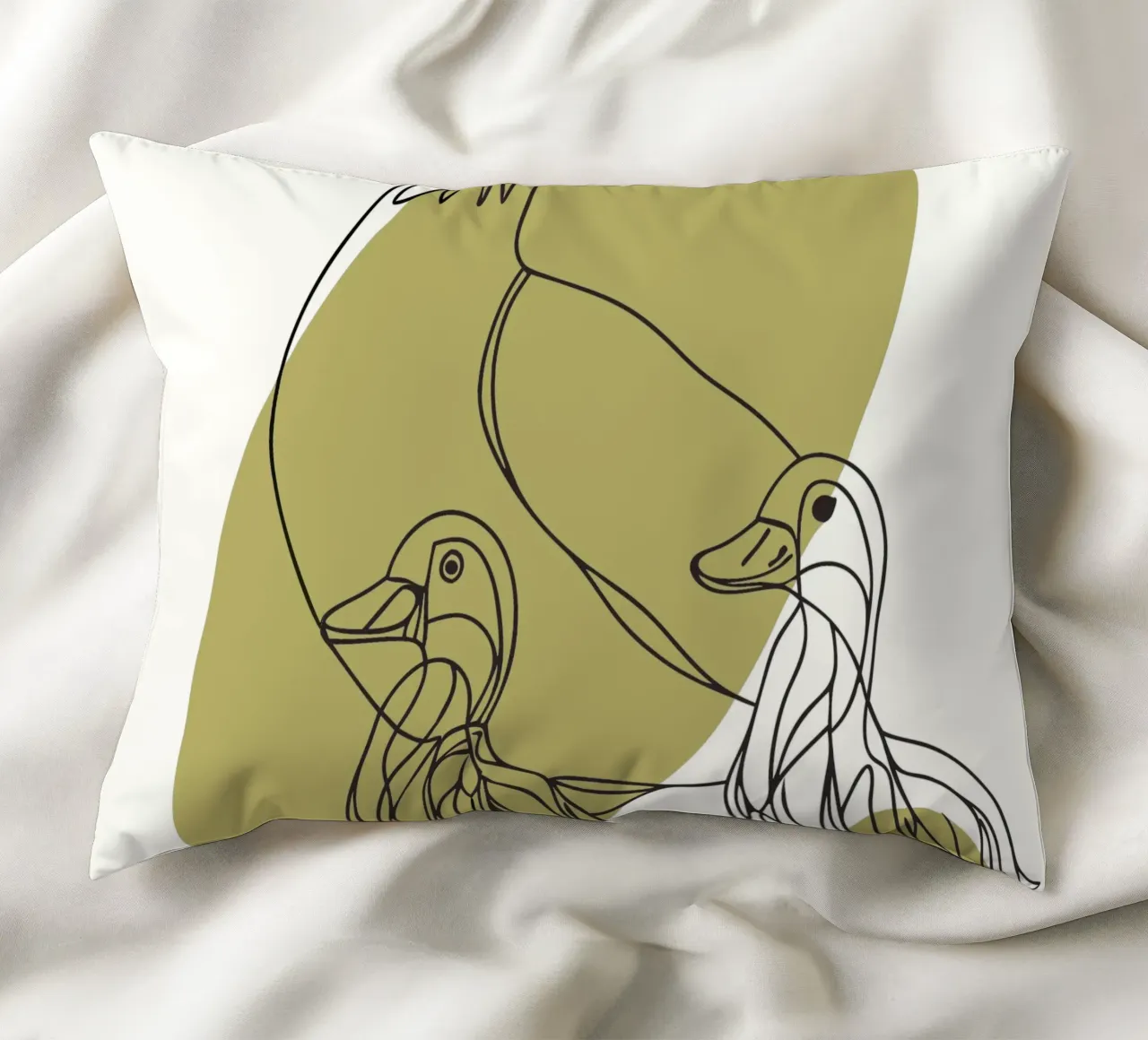 Le anatre e i loro figli cuscino da RELAXING TOUCH