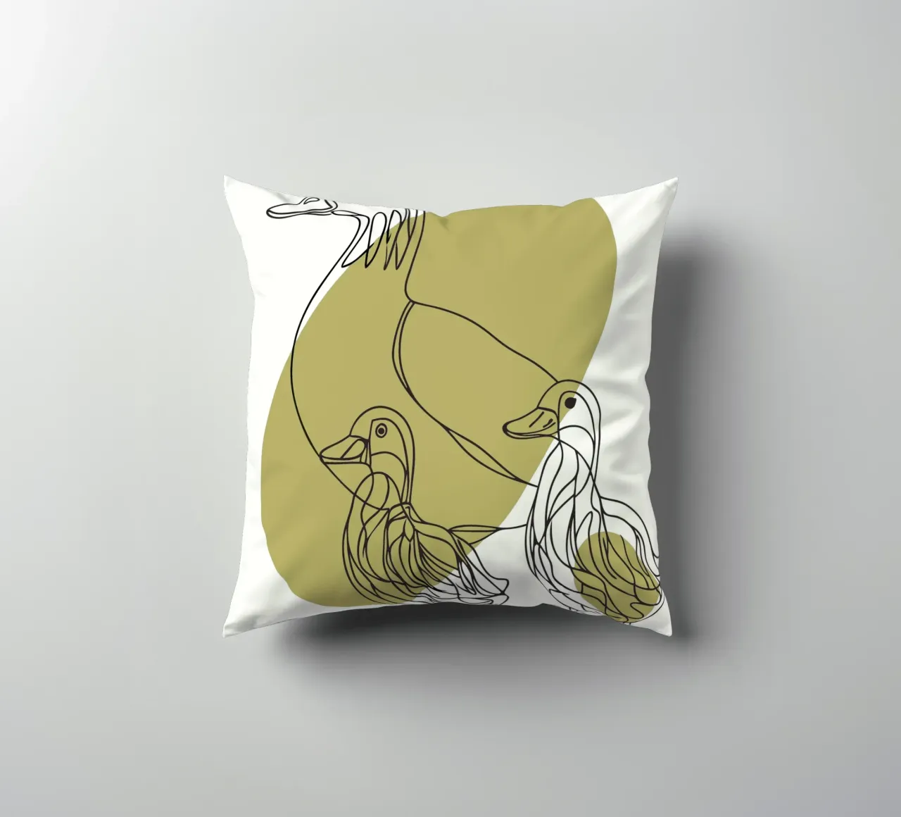 Le anatre e i loro figli cuscino da RELAXING TOUCH