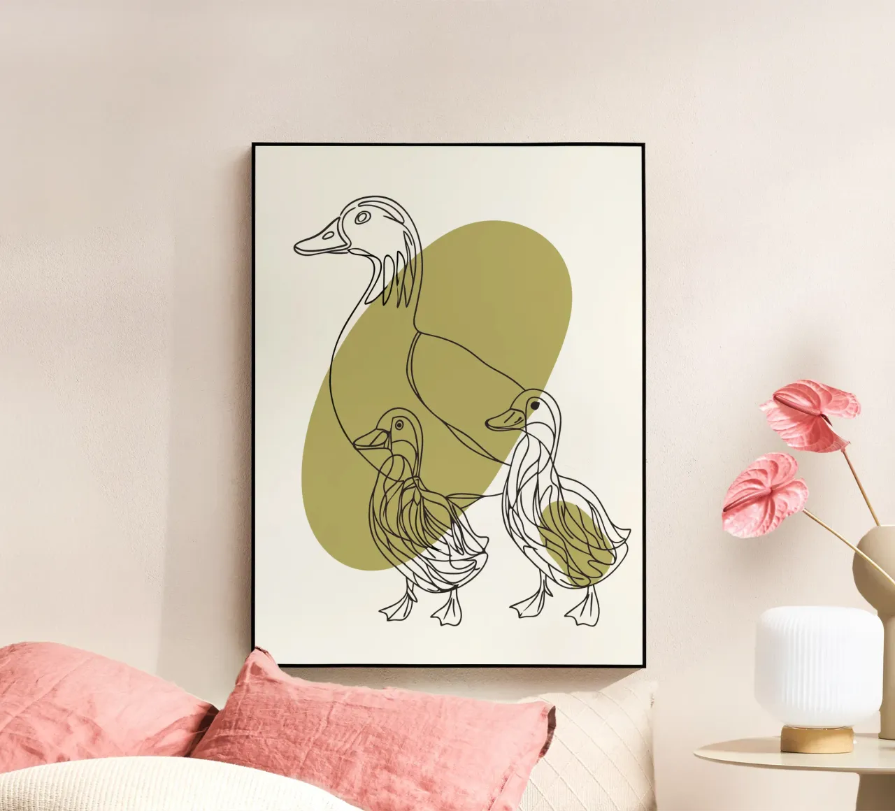 Ducks and their Children acrylic glass by RELAXING TOUCH