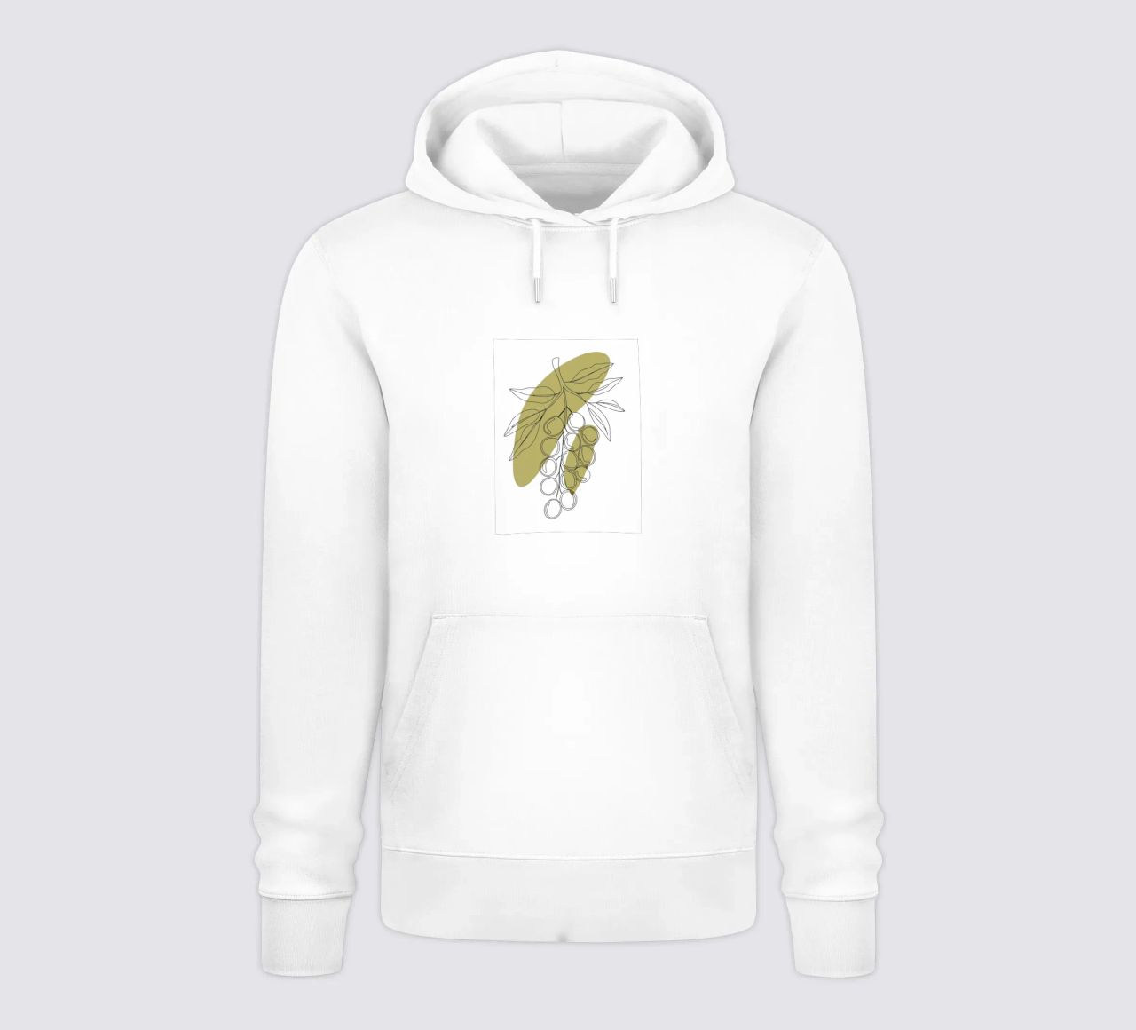 Uva minimalista felpa con cappuccio da RELAXING TOUCH